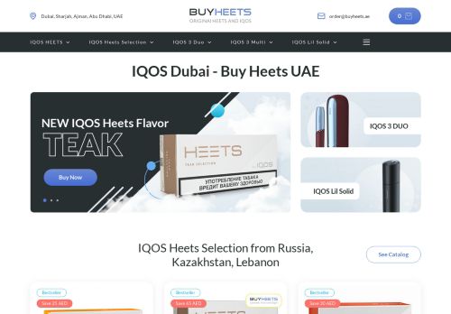 لقطة شاشة لموقع IQOS Dubai - BuyHeets
بتاريخ 15/03/2021
بواسطة دليل مواقع الدليل