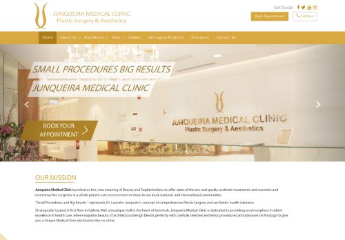 لقطة شاشة لموقع عيادة جونكويرا الطبية دبي
بتاريخ 17/05/2021
بواسطة دليل مواقع الدليل