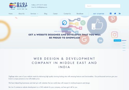 لقطة شاشة لموقع Web Development Company Dubai and Web Design Dubai-Digibaap
بتاريخ 16/09/2021
بواسطة دليل مواقع الدليل