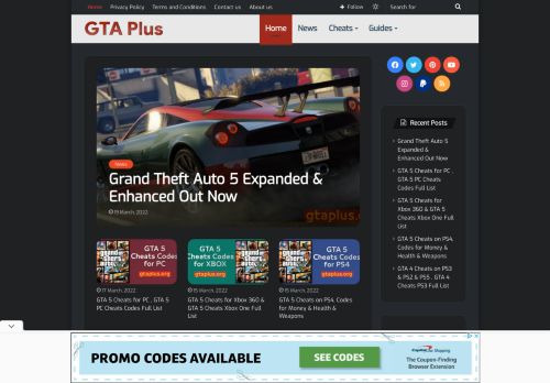 لقطة شاشة لموقع GTA Plus
بتاريخ 21/03/2022
بواسطة دليل مواقع الدليل