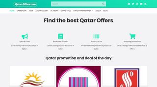 لقطة شاشة لموقع Qatar offers and discounts
بتاريخ 21/12/2019
بواسطة دليل مواقع الدليل