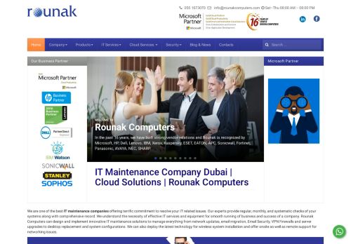 لقطة شاشة لموقع Rounak Computers رونق للكمبيوتر
بتاريخ 20/08/2020
بواسطة دليل مواقع الدليل