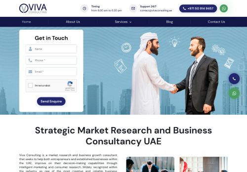 لقطة شاشة لموقع Viva Consulting للاستشارات التجارية
بتاريخ 30/09/2020
بواسطة دليل مواقع الدليل