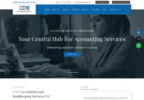لقطة شاشة لموقع CDA Accounting and Bookkeeping Services LLC
بتاريخ 06/12/2020
بواسطة دليل مواقع الدليل